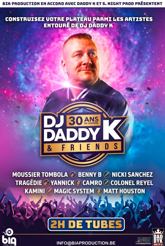 Photo de l'artiste DADDY K & FRIENDS - Agence artistique Bia Production