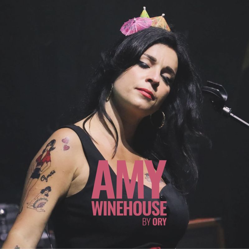 Photo de l'artiste Ory - Tribute to Amy Winehouse - Agence artistique Bia Production
